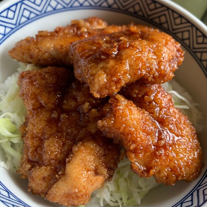 あつくっく　ささみのソースカツ丼